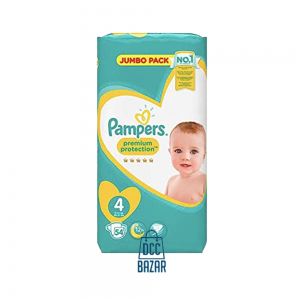 Pampers Premium Protection Size-4 (54 Nappies)