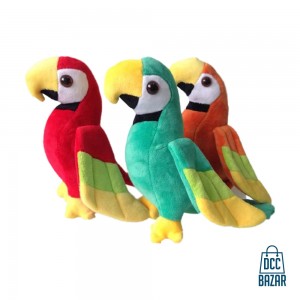 Parrot plush toy dolls