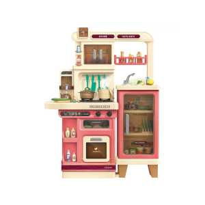 Pink Pretend Play Kitchen: Lights, Sounds, Water Fun for Kids