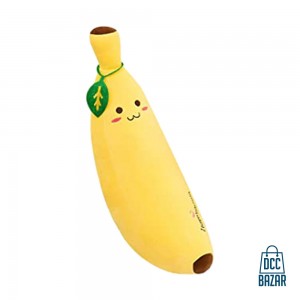 seemehappy Cuddly Stuffed Banana Plush Toy Plush Pillow