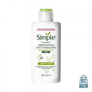 Simple Kind To Skin Replenishing Rich Moisturiser 125ml