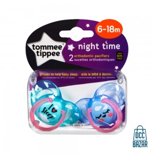 Tommee Tippee Orthodontic Pacifiers(18-36m)