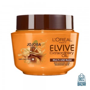 L'Oreal Elvive Extraordinary Oil Multi-Usa Balm Hair Mask With Jojoba Oil - 300ml