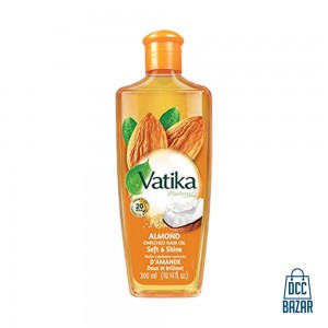 Vatika Almond Enriched Softness & Shine Hair Oil- 300ml