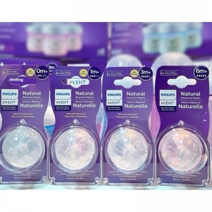 Philips Avent Natural Nipples 6M+ 2pcs