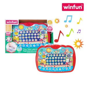 Winfun 002273: Lights & Melodies Learning Pad - Interactive Toddler Toy with ABCs, Numbers & Animals (Ages 12 Months+)