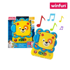 Winfun 009209 Caesar The Lion Let's Read! - Interactive Talking Book with Learning Activities