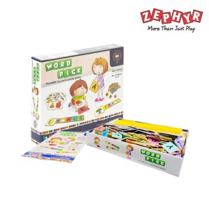 Zephyr 08003 OXFORD - WORD PICK: Educational Multiplayer Word Building Game (Ages 2.5-6)