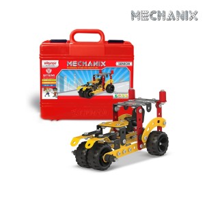  Zephyr 09007 Mechanix Senior: 202-Piece Metal Building Set for Kids (Ages 7+) - Build 21+ Models!